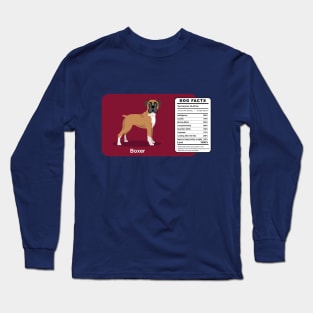 Boxer Dog Long Sleeve T-Shirt